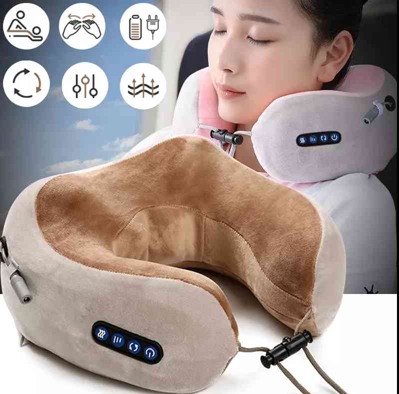 Travel Neck Massage Pillow (U Shape)